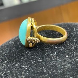 Silpada Turquoise and gold ring